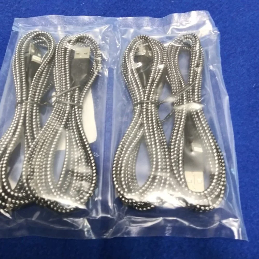 4 iPhone 6ft Lightning Cable Fast Charging iPhone 12/11Pro/11/XR/X/8/8/7 + More